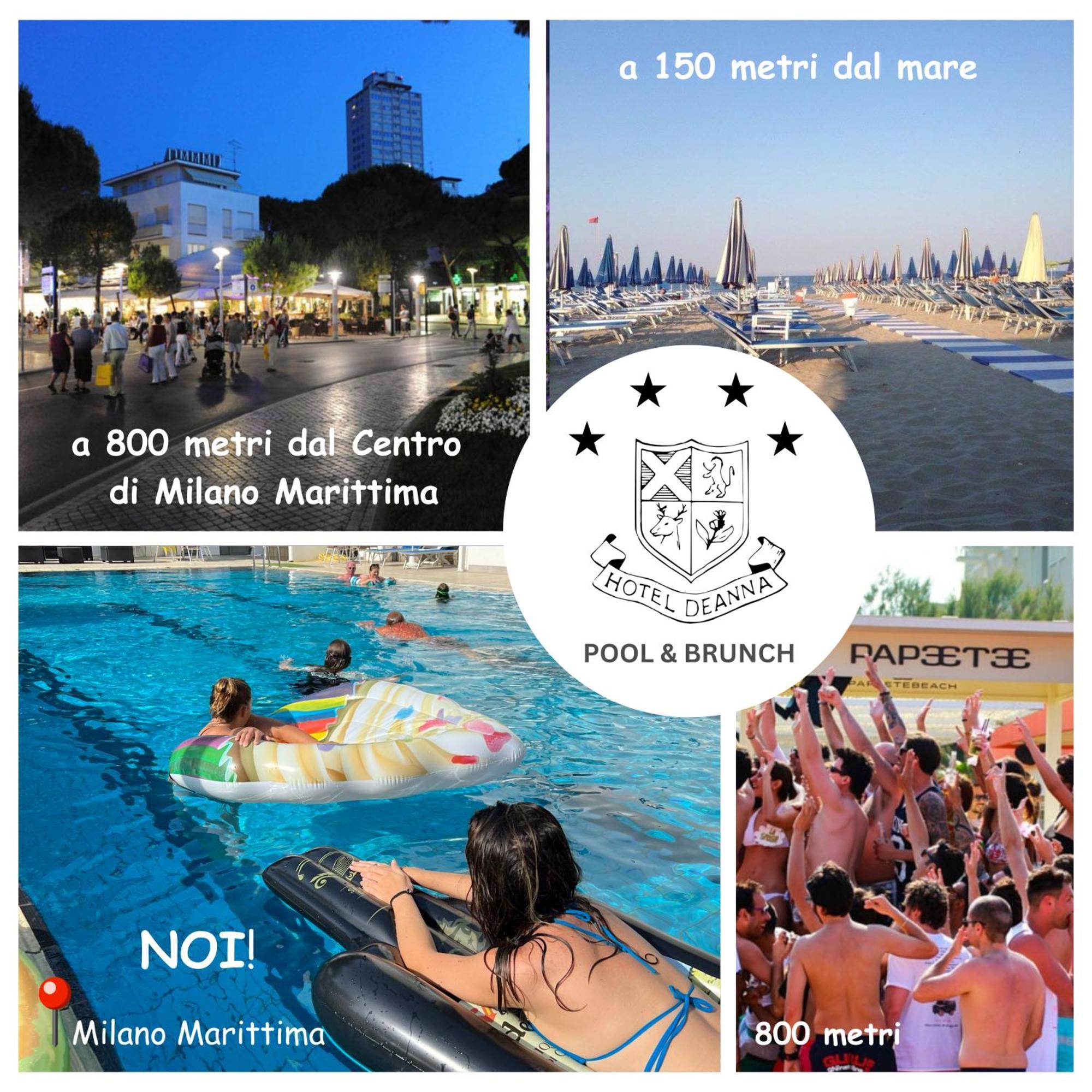 G&D Hotel Deanna Pool&Brunch Milano Marittima Extérieur photo